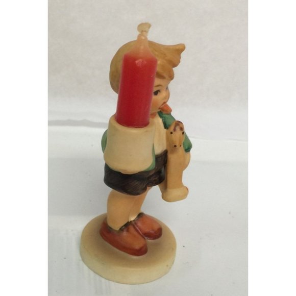 Goebel Hummel W. Germany Advent Candle Holder Figurine Boy - Picture 6 of 8